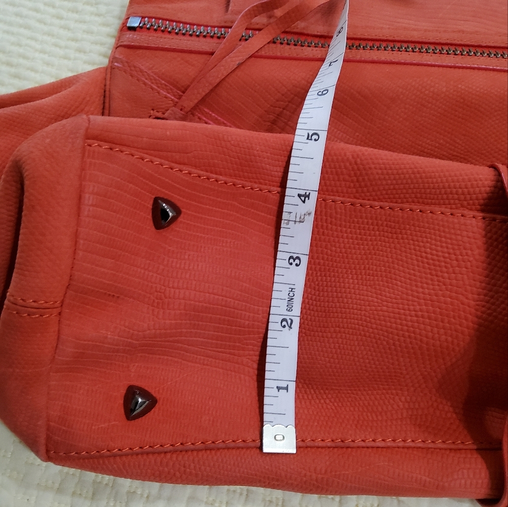 Botkier Orange Designer Tote Bag - Picture 11 of 13
